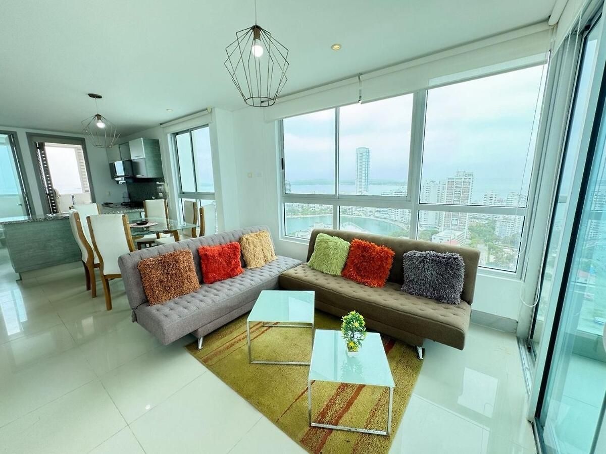 Luxury Ocean View Palmetto Floor 24 2br Cartagena