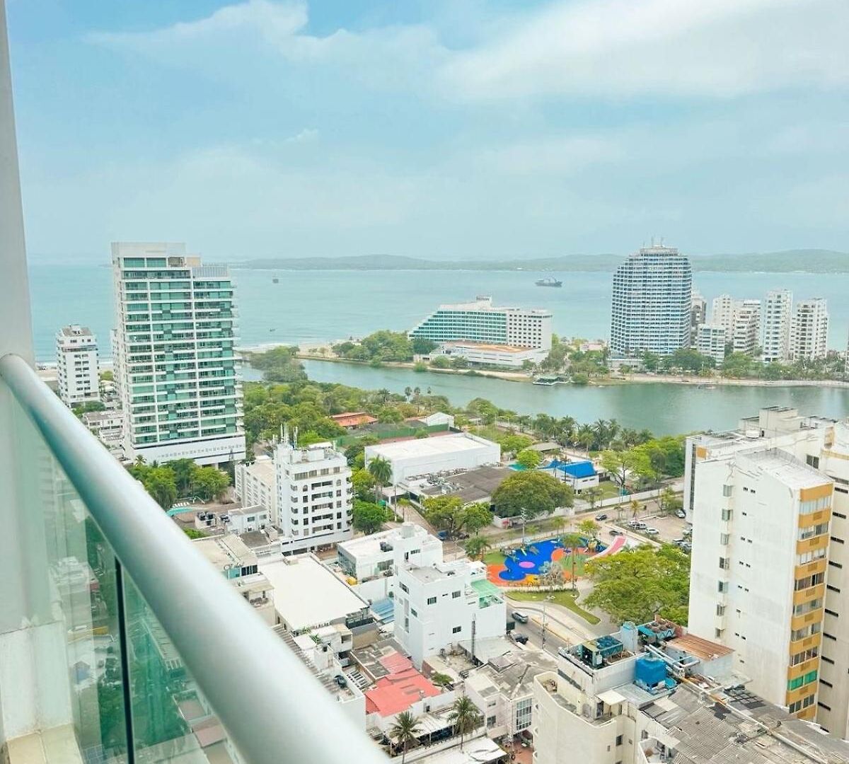Luxury Ocean View Palmetto Floor 24 2br * Cartagena