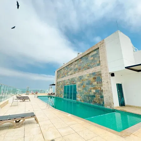Luxury Ocean View Palmetto Floor 24 2br Apartamento Cartagena